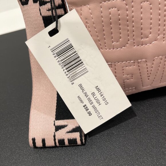 Steve Madden Padded Oversized Logo Print Clutch (JB13670 - Picture 3 of 6